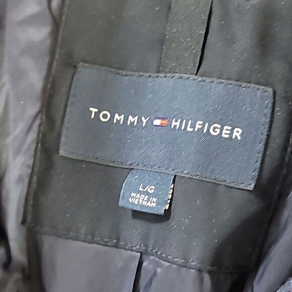 Tommy Hilfiger Mens Plaid Wool Utility Coat - Picture 9 of 11